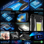 8849 Tank 3 Pro Unihertz Rugged Smartphone 5G with 100 Lumens Projector 32/36GB 512GB