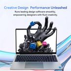 MOREFINE 2025 Brand New 15.6" IPS Laptop Intel Twin Lake N150 Processor Notebook Computer