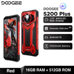 DOOGEE S200 Plus 5G AI Rugged Phone Android 15 Dimensity 7300 1.32" Rear Display