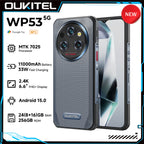 Oukitel WP35 Rugged Phone - MTK 7025, 5G, 11000mAh, 6.6" FHD+, 24GB + 256GB, 108MP
