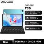 Global Version DOOGEE T36 Android 15 Tablet 8+256GB 12'' FHD+ 90Hz IPS Display Unisoc