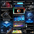 HOTWAV Cyber 13 Rugged Phone 6.6-Inch 8GB RAM+128GB ROM 10800mAh