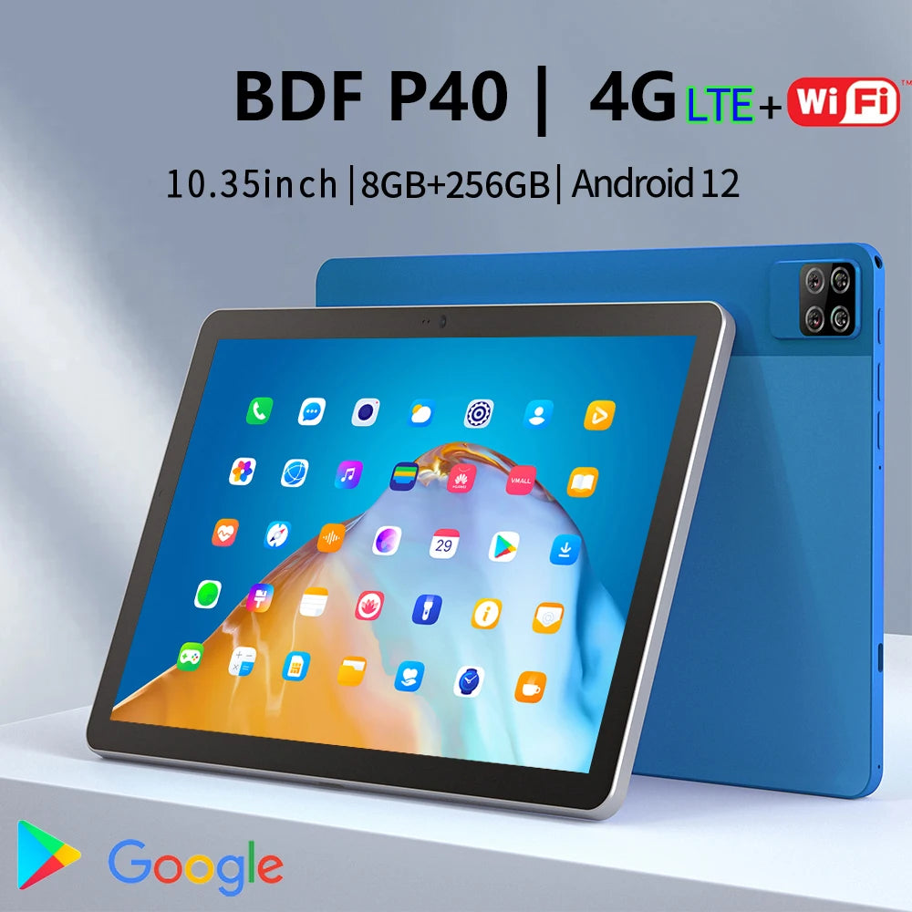 Global Firmware Original BDF P40 Delicate Ai CPU 8GB+256GB Octa Core Android 12