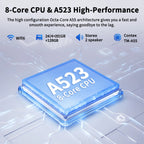 URAO C209L 10" Android 15 Tablet 24GB RAM 128GB+1TB Expand Octa Core A523 WiFi 6 8MP+5MP