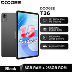 Global Version DOOGEE T36 Android 15 Tablet 8+256GB 12'' FHD+ 90Hz IPS Display Unisoc