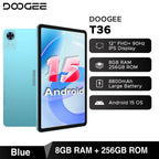 Global Version DOOGEE T36 Android 15 Tablet 8+256GB 12'' FHD+ 90Hz IPS Display Unisoc