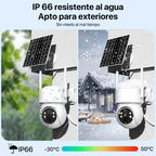Xiaomi WiFi PTZ Camera Outdoor 10X Zoom Solar IP Camera 4MP Built-in Battery Video Surveillance Camera