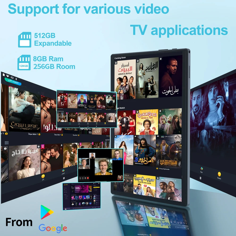 Global Firmware Original BDF P40 Delicate Ai CPU 8GB+256GB Octa Core Android 12
