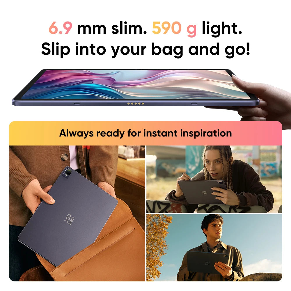 XPPen Magic Drawing Pad 12 inch Tablet Android Pad 2K Resolution 16K Levels 8GB 256GB