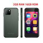 Soyes XS11 Mini Smartphone Android 8.1 2GB+16GB 3D Glass Body Quad Core Mobile Phones