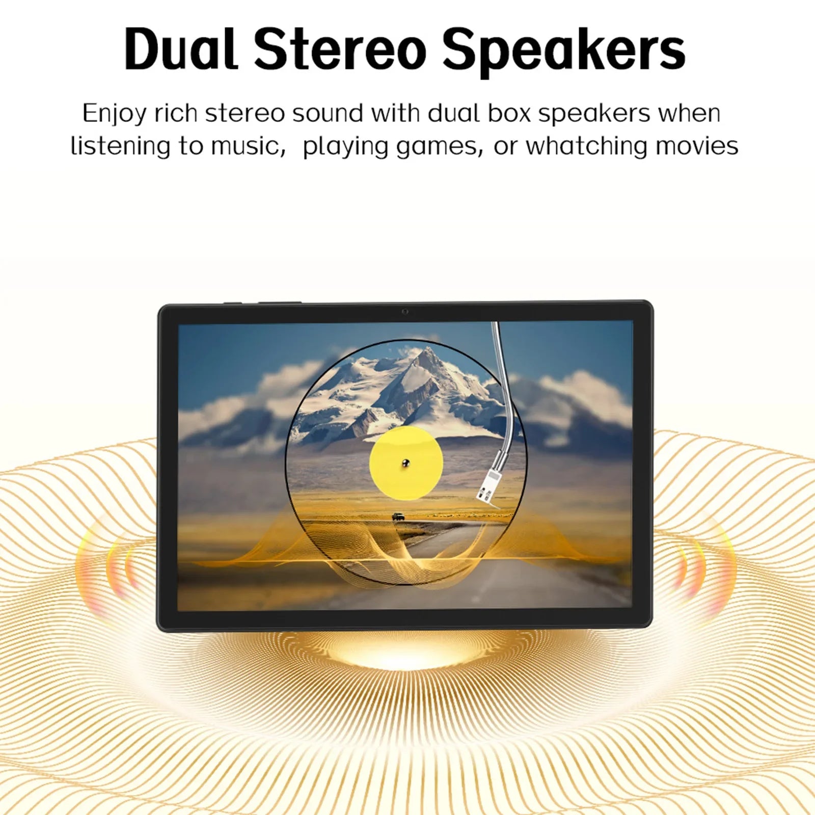ANRY 10.95-inch HD Display Tablet Android 15 12GB RAM 128 ROM 2.4G/5G WiFi T606 Octa-Code